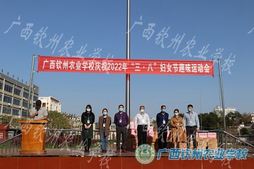 阳春三月  美丽绽放            ——我举行庆“三八”妇女节趣味运动会