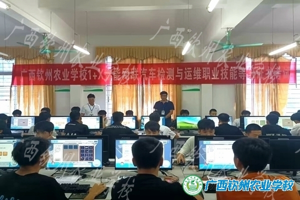 强职业技能，展职业风采——我校2022年“1+X”智能网联汽车检测与运维 职业技能等级证书考试顺利完成