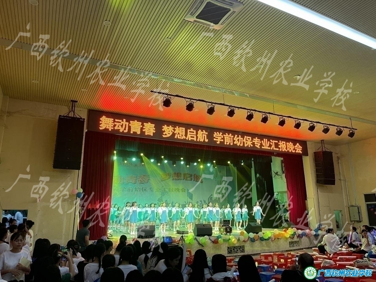 “舞动青春 梦想启航”学前幼保专业汇报晚会精彩纷呈