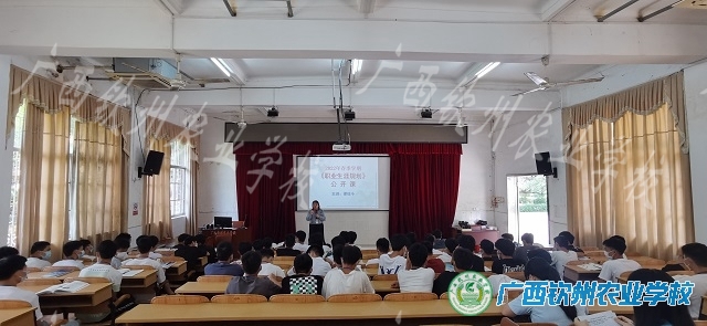 展风采 促提高——基础教学部开展职业生涯规划公开课